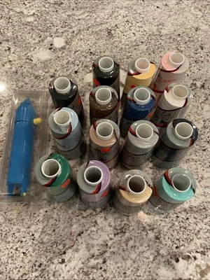 15 Maxi-Lock serger NOS Sewing Cones Thread Vintage & Punch - Image 1 of 4