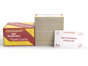 SAT Vocabulary Flash Cards 2022 and 2023: SAT Verbal Flashcard Prep [600+ Vocab - Picture 1 of 12