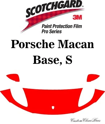 3M Scotchgard Paint Protection Film Pro Series 2022 2023 2024 Porsche Macan - Image 1 of 3