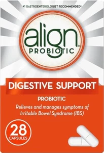 Align Digestive Support Probiotic Capsules Gastrointestinal Health 28 pcs NEW - Picture 1 of 1