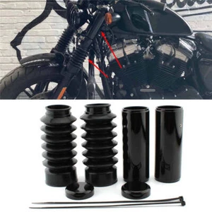 Front Fork Shock Cover Upper Tube Cap For Harley XL1200X/Sportster X48 2016-2022 - Picture 1 of 11