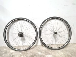 P ruote wheels road vintage Shimano 8 V S bici bike corsa - Picture 1 of 8