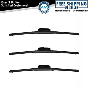 Trico Sentry Windshield Wiper Blade Front & Rear 3pc Set - Picture 1 of 3