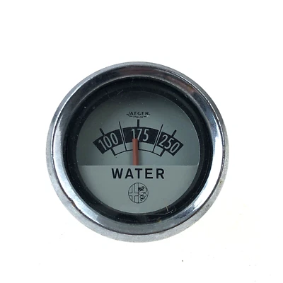 Alfa Romeo Vintage Water Temperature Gauge Jaeger Italy Italia Foto 1 de 4