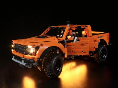 Kit de luces LED para LEGO 42126 Ford Raptor - Versión de control remoto Foto 1 de 4