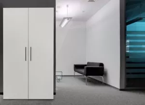 Schrankküche Büroküche SKWWS mit Kühlschrank und Kochfeld - Bild 1 von 6