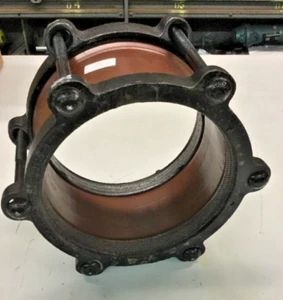 Allen-Sherman-Hoff Pipe Coupling 8" Fig: 4884-1 With 8" Middle Ring - Picture 1 of 8