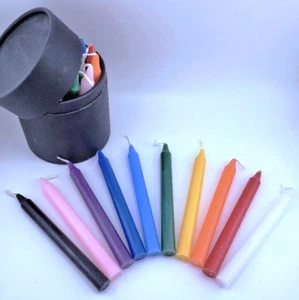 Chime Candles - 4" Each - Choose Single Color Set of 2, 5, 10, 20 or Mixed Set - Picture 1 of 4