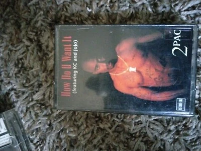 2Pac - California Love/How Do You Want It - Cassette SINGLE- Vintage Original - Image 1 of 3