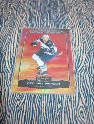 2022-23 O Pee Chee Platinum Marquee Rookie Sunset #259 Declan Chisholm - Image 1 of 2