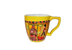 Lipton Tea Coffee Mug with British London Big Ben Pattern - Picture 1 of 6