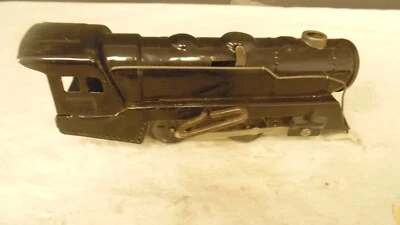 Marx Black Tinplate Clockwork 0/027 Prewar w/Bell				 Used  39 - Image 1 of 4