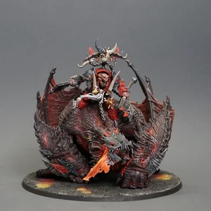 Megaboss on Maw-krusha Orruk Warclans Warhammer AOS army Painted Games Workshop - Picture 1 of 6