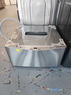 LG Sidekick WD100CV Graphite Steel Washing Machine - Image 1 of 4