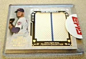 2015 Topps Museum Collection Momentous #MMJR-ZWR Zack Wheeler New York Mets /50 - Picture 1 of 2