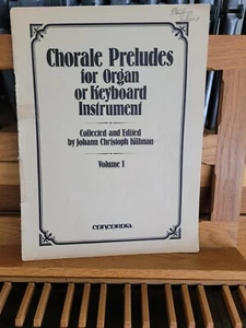 * Johann Kuhnau: Chorale Preludes for Organ, vol. 1; organ  (Concordia) - Picture 1 of 1