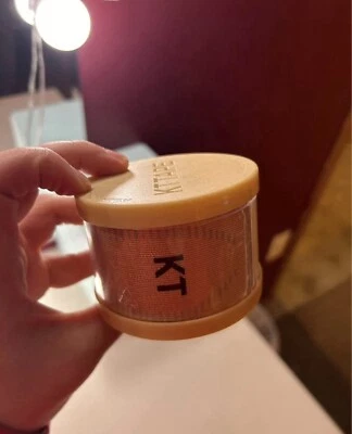 Tiras terapéuticas KT TAPE 10 pulgadas kinesiología beige - 20 unidades Foto 1 de 2