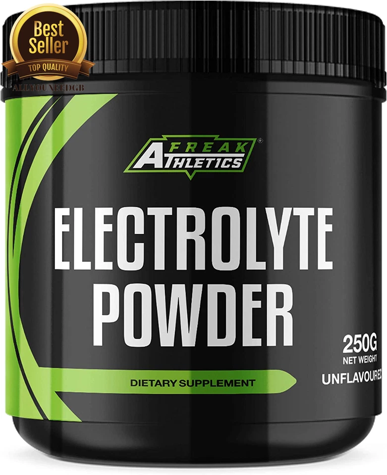 FREAK ATHLETICS Electrolytes Powder Unflavoured Electrolytes Keto Fasting Drinks Men Women 250g