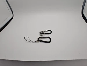 Correctional Officer Thin Gray Line Carabiner Keychain with 4 carabiner Bid sale - Bild 1 von 2