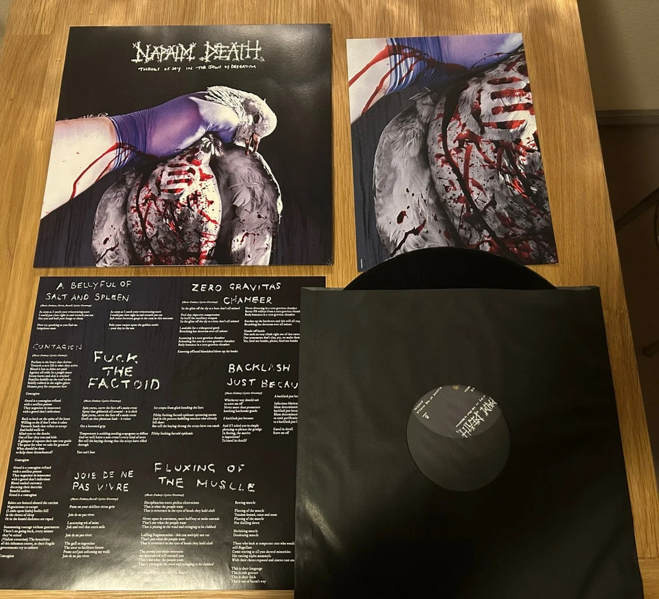 Napalm Death LP - Throes of ... / Bolt Thrower Benediction Repulsion Nasum - Bild 1 von 3