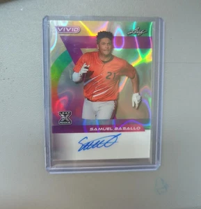 Samuel Basallo 2024 Hoja Gris Lava Vivo RC Automático 3/9 Orioles - Imagen 1 de 4