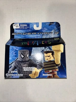 Diamond Select Toys Minimate Spider-Man 3 2 Suited Spider-Man Sandman 2007 Sin usar, en caja sellada Foto 1 de 3