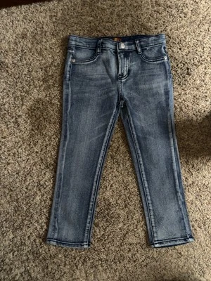 Jeans para niños pequeños 7 para toda la humanidad niñas 4T Foto 1 de 4