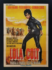 LOLA COLT MIT DEM TEUFEL Poster Plakat Falana Western Musical 150 - Bild 1 von 1