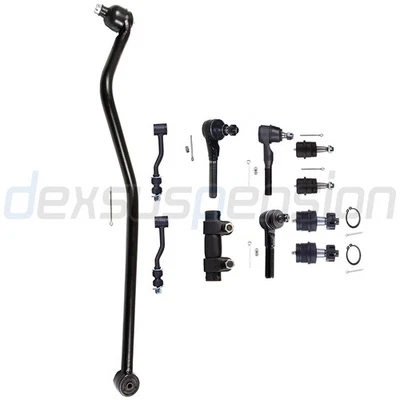 11x Se adapta a Jeep Comanche 1991-1992 rótulas barra estabilizadora eslabón de arrastre barra de amarre Foto 1 de 4