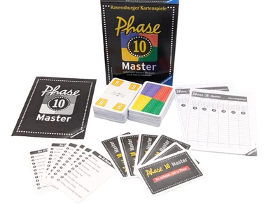 Phase 10 Master Kartenspiel Ravensburger OVP Vollständig Top - Bild 1 von 4