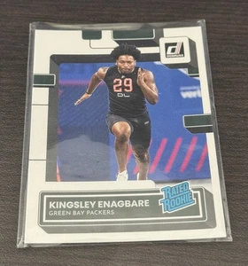 2022 Panini Donruss - Rated Rookie Kingsley Enagbare #396 (RC) - Picture 1 of 2