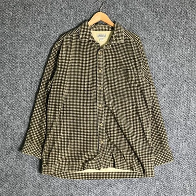 Camisa Aeropostale Manga Larga Con Botones Marrón De Colección Para Hombre Grande Foto 1 de 4