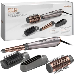 NUEVO Babyliss cepillo de aire caliente secador de pelo rizador AS136E 1000W - Imagen 1 de 7