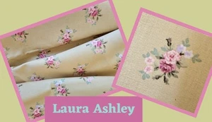 Vintage Laura Ashley "Chintz" Floral Woven Fabric Remnant *New* 1.6m - Picture 1 of 6