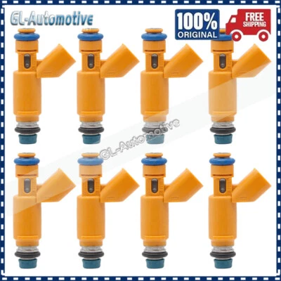 8x Fuel Injectors For LAND ROVER RANGE ROVER / SPORT 4.4L 2006-2009 - 2W93-AA - Image 1 of 4