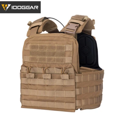 IDOGEAR Tactical Vest Cherry Plate Carrier CPC Molle Gear Camo Armor Hunting - Image 1 of 4