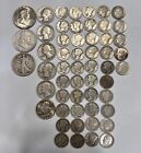 $7.50 90% junk silver pre-1965 - lots of great dates!