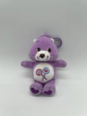 Ty Care Bear Plush - Purple Lollipop with Heart-shaped Hanger - 5 inches - Image 1 of 4