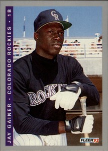 1993 Fleer Final Edition #29 Jay Gainer RC