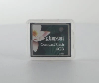 Kingston 4 GB CompactFlash Memory Card (CF/4GB) - Image 1 of 2
