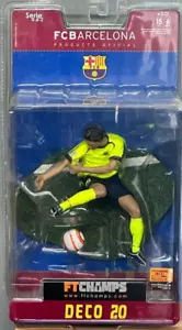 Netcam FT Champs Deco 6-inch Action Figure yellow uniform Ver FC Barcelona - Picture 1 of 9