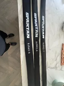 All 3 X FISHING RODS, DAIWA SPARTAN SPINNING PE 4, PE 5 & PE 6 - Picture 1 of 13