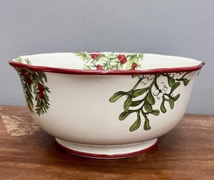 Better Homes & Gardens Heritage Collection Winter Forest Serving Bowl 10” - Picture 1 of 6