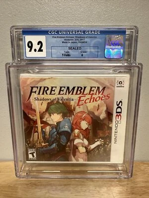 Fire Emblem Echoes: Shadows of Valentia (Nintendo 3DS, 2017) - NEW - CGC 9.2 A - Image 1 of 3