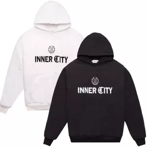 Honor The Gift Men's Chainstitch Embroidered Inner City Insulated Puff Hoodie - Picture 1 of 14
