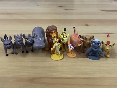 12Pcs/set The Lion King Lion Guard Simba Kion Timon Action Figures Kids Gift Toy