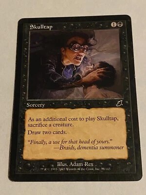 Skulltap - Scourge - Magic the Gathering MTG Nice! - Image 1 of 3