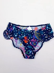 bpc selection Bikinihose mit Rüschenverzierung, blau/bedruckt Gr. 36 - Bild 1 von 2