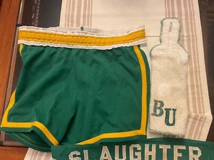 Vintage Baylor Bears Basketball Team Issue Shorts mit Namensaufnäher 70er 80er - Bild 1 von 6