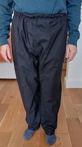 Waterproof Overtrousers XL (Used) Elastic Waist Outdoor Walk Wear-Good Condition - Picture 1 of 11